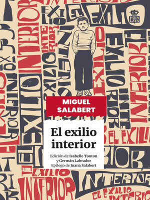 cover image of El exilio interior
